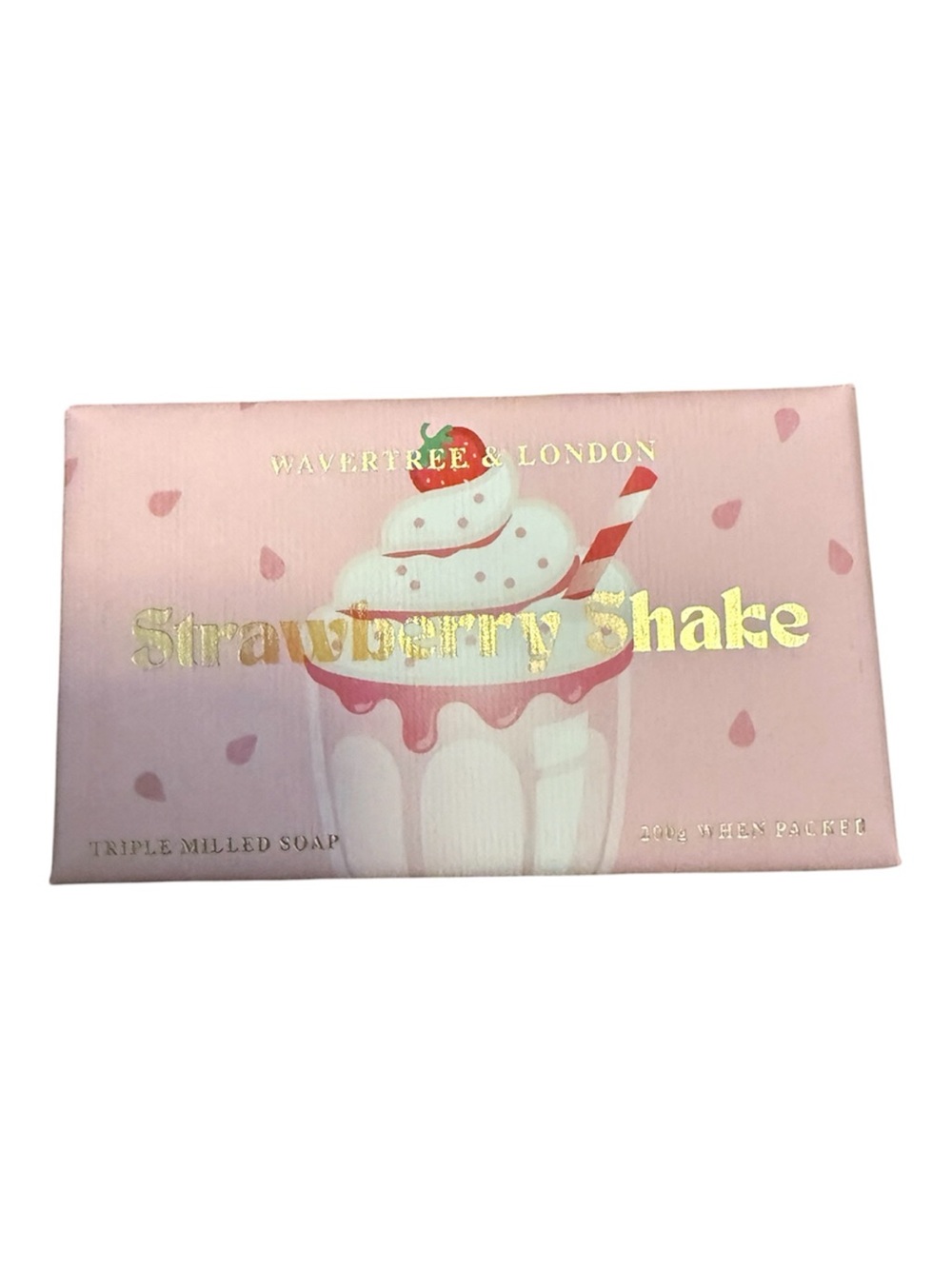 Strawberry Shake Body Soap - Pink
